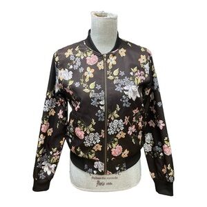 Hippie Rose Lightweight Floral Jacket Size XS